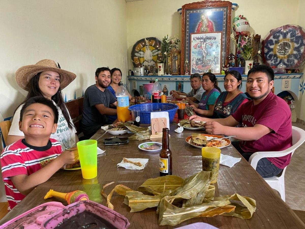 مبيت وإفطار Teotitlán del Valle Lizu Tu Casa En Un Pueblo Zapoteca المظهر الخارجي الصورة