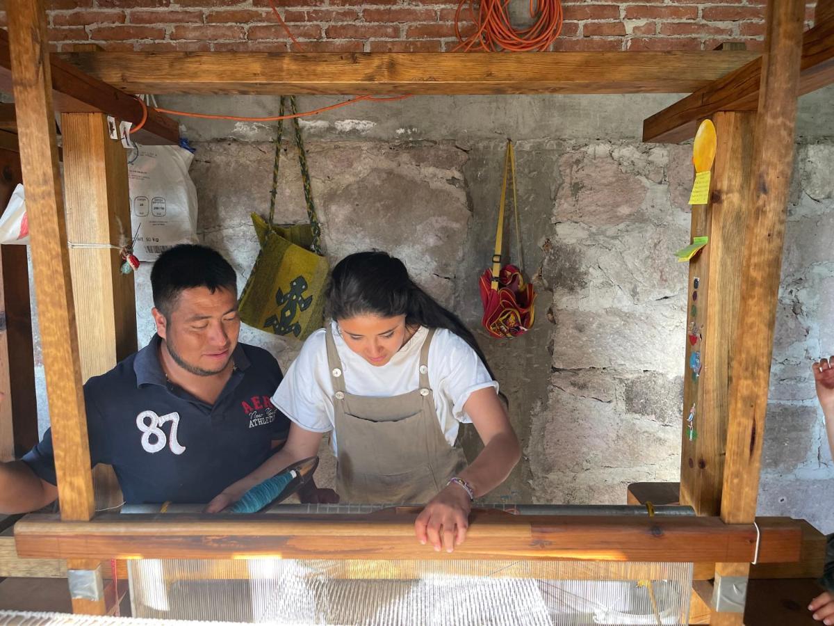 مبيت وإفطار Teotitlán del Valle Lizu Tu Casa En Un Pueblo Zapoteca المظهر الخارجي الصورة